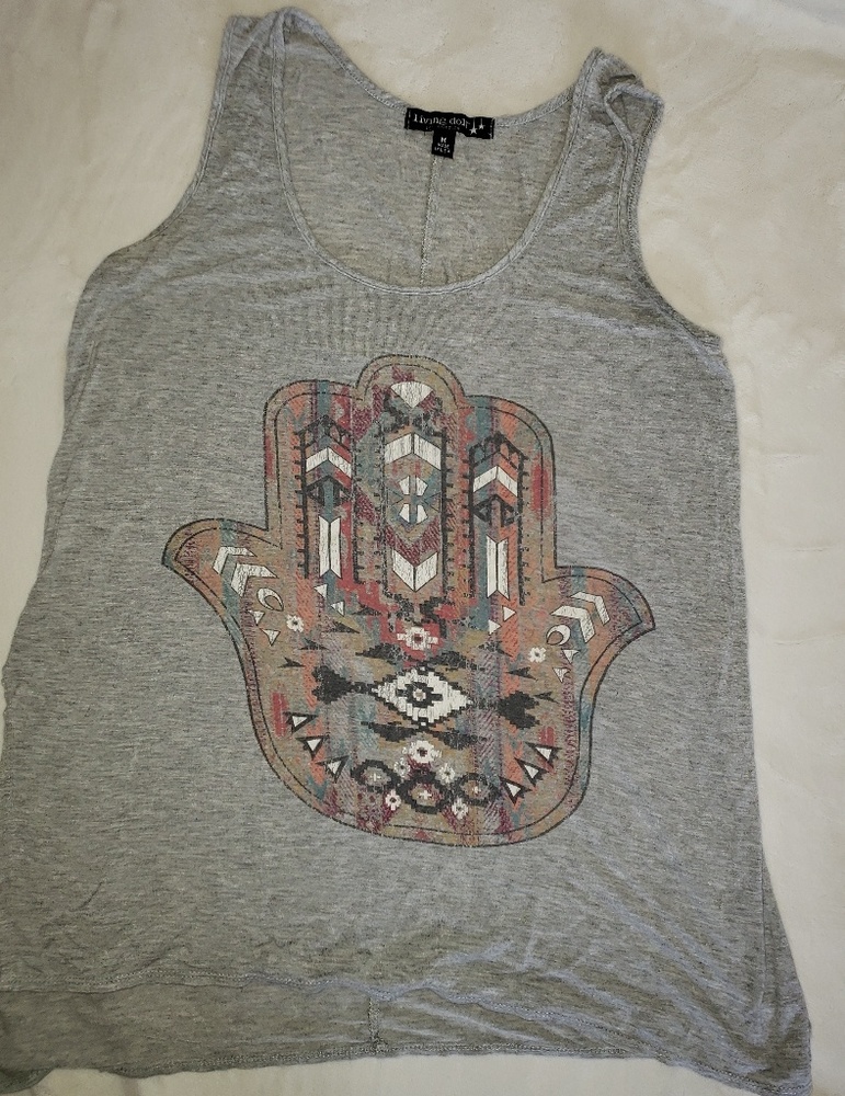 Living Doll, split side tank top